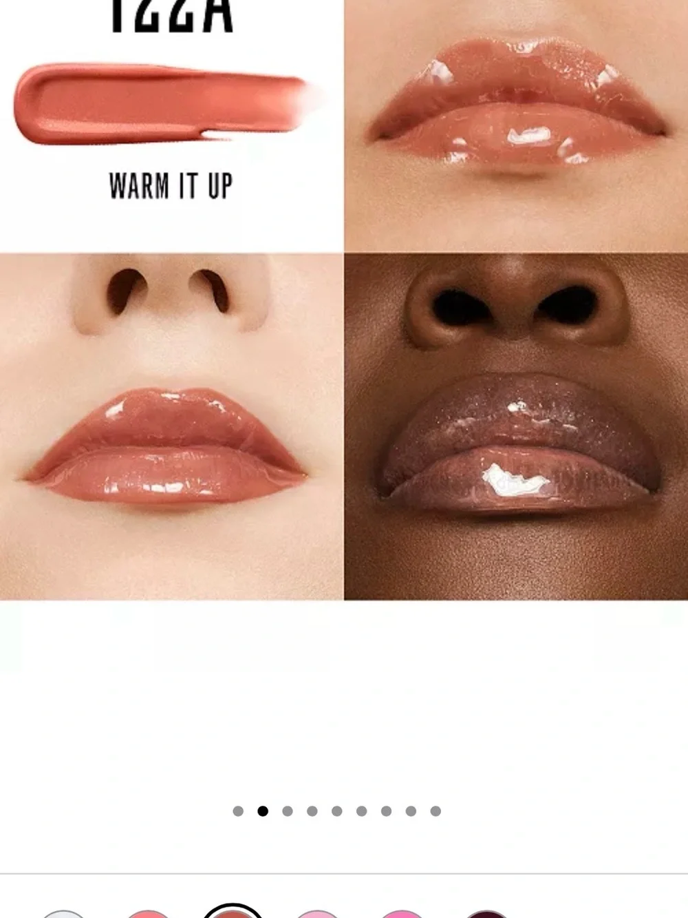 Valentino Lipstick Stick in Warm Nude Brown with Pink Case- New in Box